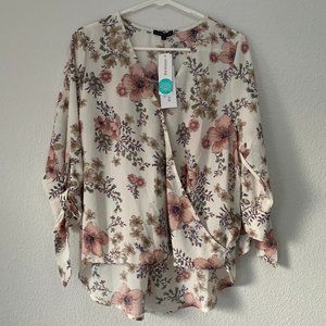 Light Floral Blouse